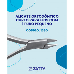 CURTO PARA FIOS COM 1 FURO PEQUENO - 139D (AVULSO KIT DHACAR)